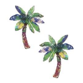 Sonoran Souvenirs Palm Tree Screen Door Magnet - Heavy Duty Outdoor Metal Decor, Tested in Southwestern Sun, Fits Door Curtain, Magnetic Screen Door for Sliding Door, Magnetic Door Screen | Sonoran Souvenirs