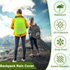 2 PCS Backpack Rain Covers (18-30L), High Visibility School Bag