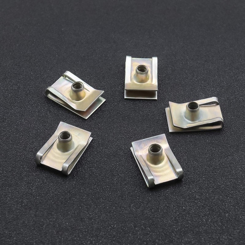 20Pcs M5 Chimney U Nut Spire Clips Speed Fasteners Metal