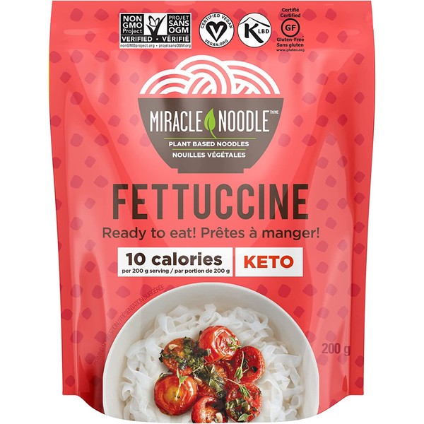 Miracle Noodle Ready-To-Eat Fettuccine Style Noodles · 200 g