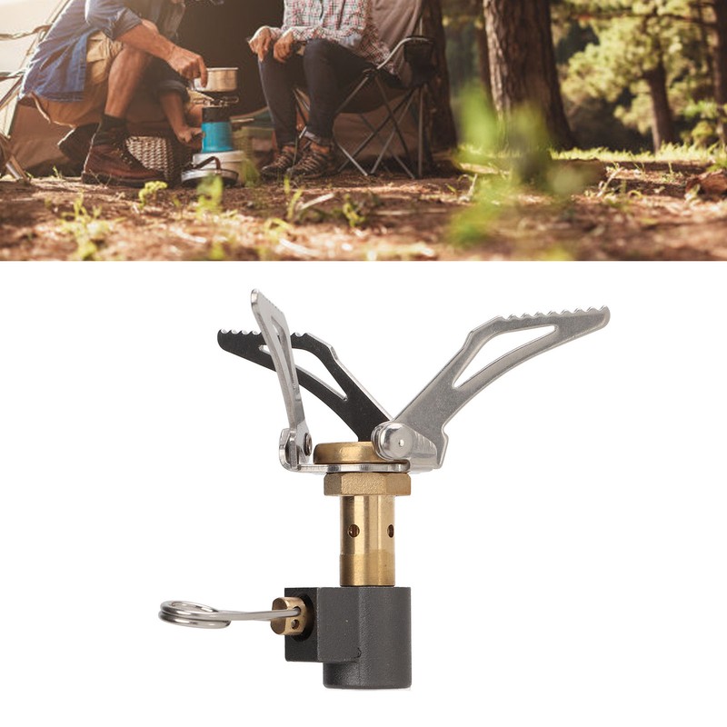 Backpacking Stove 3000W Titanium Alloy Adjustable Portable Mini Camping Stove