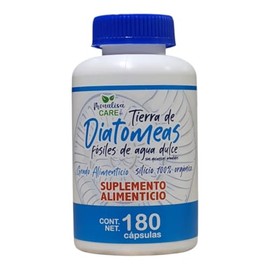 Diatomeas Orgánica Grado Alimenticio 180 caps Veganas