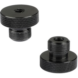 CAMVATE Tornillo de micrófono hembra de 1/4"-20 a 5/8"-27 macho (2 piezas) - 1959