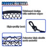Car Rear Cargo Net, Stretchable Pocket Storage Mesh Net with