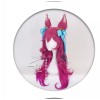 C&Q Peluca De Cosplay Lol Spirit Blossom Ahri Con Oreja