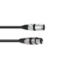 OMNITRONIC XLR Cable 3-Pin 7.5 m SW Audio Cable with