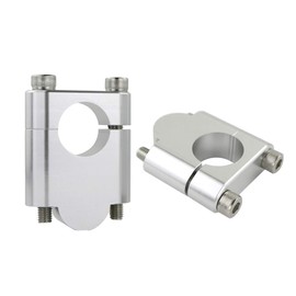 Mantt 7/8" 22mm Motorcycle ATV Dirt Bike Handlebar Risers 30mm Height with Clamps Fit for Grom MSX125 CB500X CRF 250L Z125/KLR650 V-Strom DRZ 400/S GSX-S750 SV650