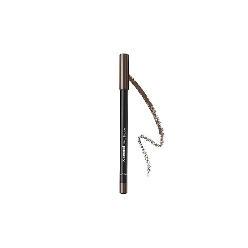 [The SAEM] Saemmul Wood Eyebrow Pencil 0.06oz, 02 Gray Brown