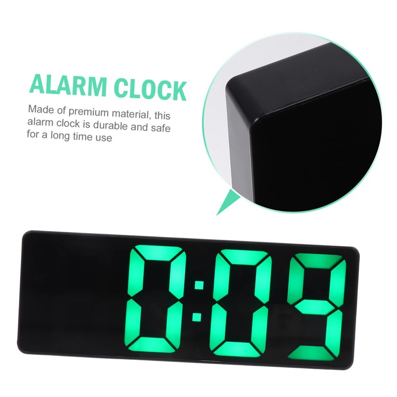 CORHAD 1 Set Digital LED Alarm Clock Simple Design with