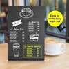 A5 Mini Blackboard with Stand for Table - Mini Chalkboard