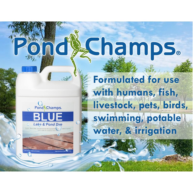 Blue Lake and Pond Dye (4 Gallon Value Pack)