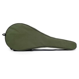 Alephnull Performance Tennis Racket Bag/Cover/Case Lightweight Padded Tennis Bags Padel Racket Bag Badminton & Squash Bags (Army Green, 80CM)