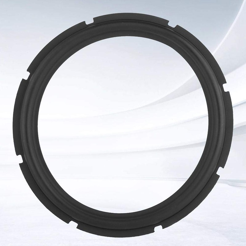 Durable 12 inch Universal Rubber Bass Speaker Repair Kit, Black