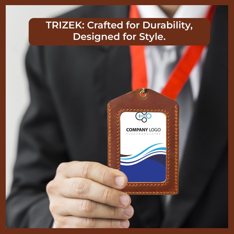 Trizek - ID Badge Luggage Tag School and Working Card