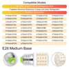 ZHENMING LED Refrigerator Light Bulb ac100-265v 3.5w kei d34l 4W