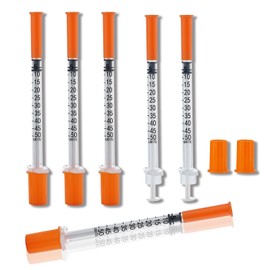 20 Pack 0.5ml 30G 8mm Multiple Uses Distribution Measuring Tools, Precision Lab Accessories Individually Sealed Packaging