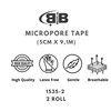 BB Micropore Surgical Tape with Dispenser 1535-2, 2 inch x