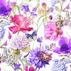 20 Napkins Poetry on Flowers Spring Summer Table Decoration 33 x 33 cm