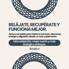 Gudgut Magnesio Pro Cúrcuma Piperina Bisglicinato