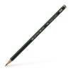 Faber-Castell Castell 9000 Black Lead Pencils 2B X12