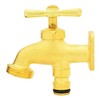 Parkland Solid Brass Hose End Tap Outdoor Brass Tap Allotment