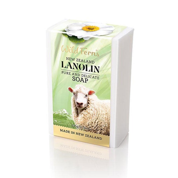Wild Ferns Lanolin Soap - 135g (New)