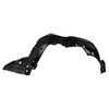 TRQ Front Right Inner Fender Liner Black Passenger Side Compatible