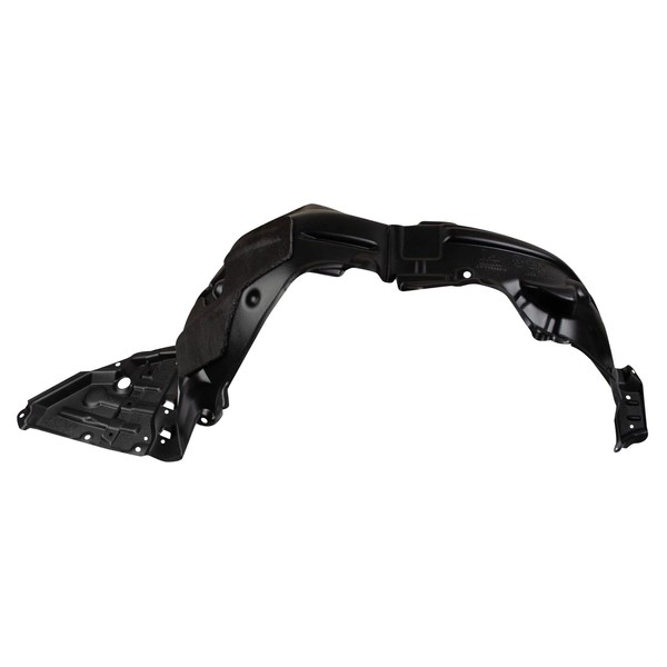 TRQ Front Right Inner Fender Liner Black Passenger Side Compatible