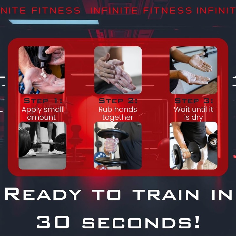 Infinite Fitness Pro Liquid Chalk 100ml Maximum Grip Sweat-Free Hands