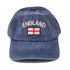 England flag embroidered dad hat - Navy blue cap, cool gift, National flag cap