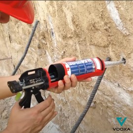 VOOXA Premium Static Mixer for Composite Mortar, Plastic, Suitable for All Standard Injection Mortar Cartridges, Set of 10