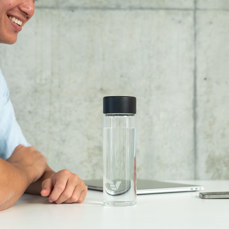 Ever Vessel Glass Water Bottle 20oz - Non-insulated | Borosilicate