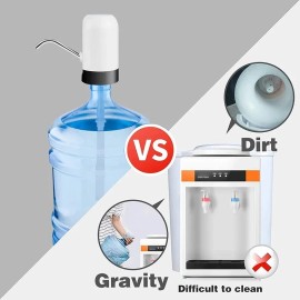 Unbranded Portable Water Bottle Pump Automatic Water Dispenser W/ Switch & USB Charging