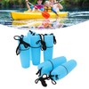 Luqeeg 6PCS Kayak Container Bottle, ABS Material, Waterproof, Secure Sealed