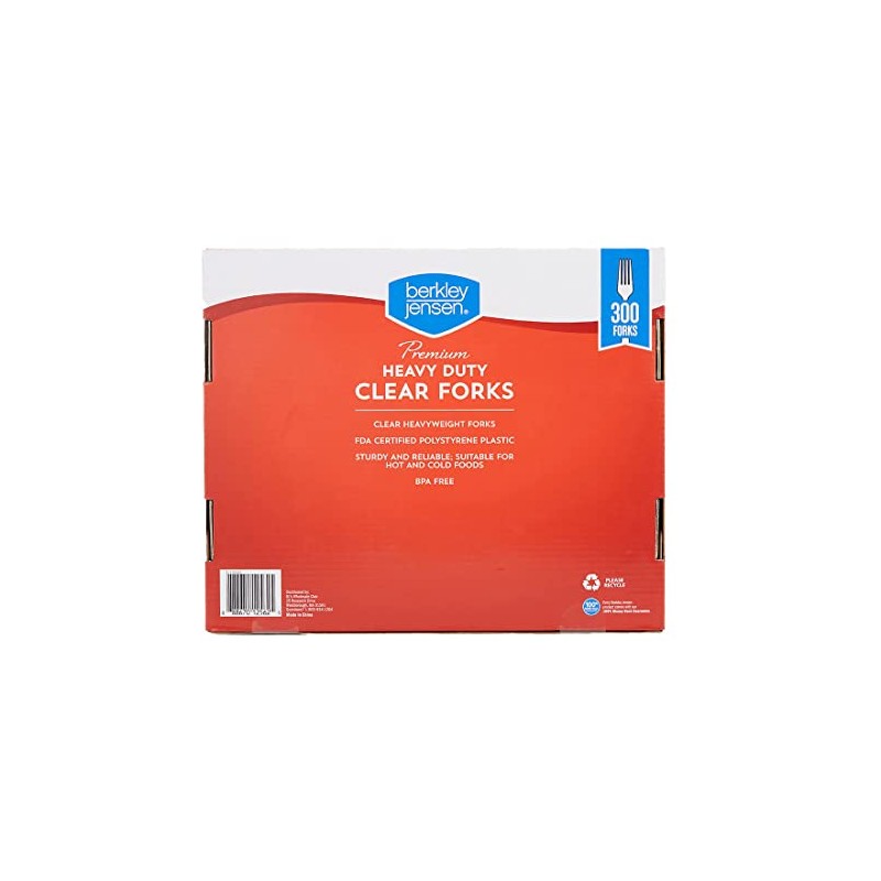 Berkley Jensen Clear Forks, 300 ct. - Clear
