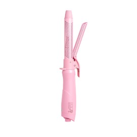 Mermade Hair Aircurl Curling Iron - 1.25 Inch Ceramic Barrel with Clamp, Hair Curler for Long, Medium, & Short Hair, Ionic Technology, Lower Heat Temperatures for Healthier Hair Styling - 1.25", Pink