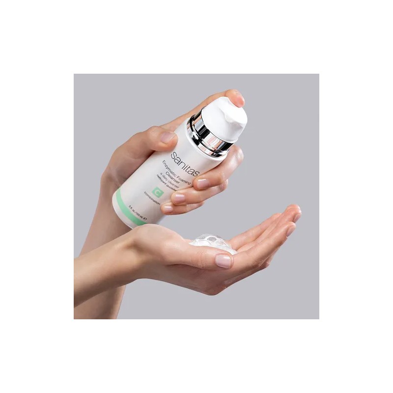 Sanitas Skincare - Limpiador Espumante Enzimático, Limpiador