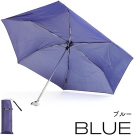 Water Front Ultra Slim Folding Umbrella Pocket Flat 50 – Compact Lightweight Manual Umbrella for Travel and Everyday Use