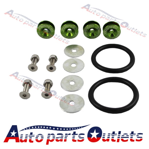 autopartsoutlets Quick Release Fasteners Bolt Kit For Car Bumpers Trunk