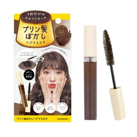 SHOBIDO (ショービドー) Hair Tinting Hair Mascara, 20g, Made in Japan, Easily Tints Hair, Hides Gray Hair (Dark Brown, 20g)