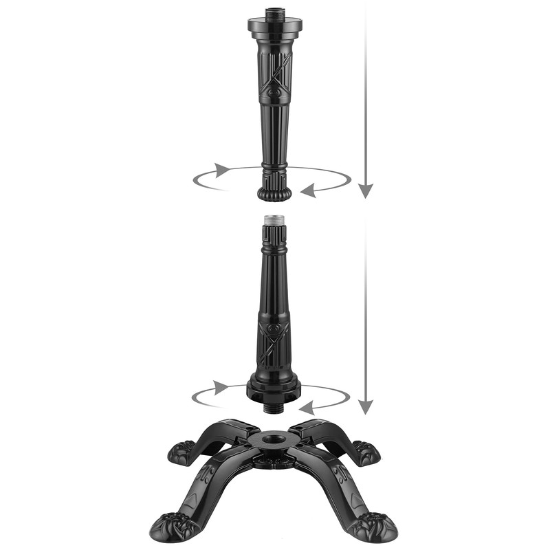 Olde Midway Gumball Machine Stand for 15" Vintage-Style Candy Dispensers
