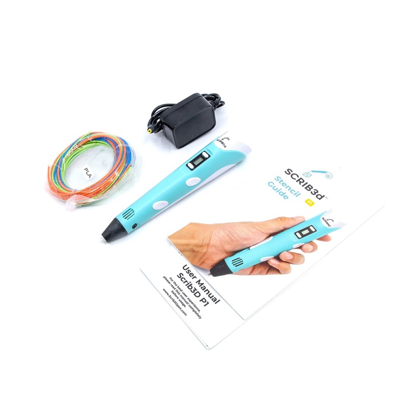 SCRIB3D P1 3D Printing Pen with Display - Includes 3D