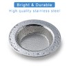 2 Pcs Sink Strainer for Most Kitchen Sink Drain Basket,