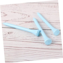 Outanaya 100pcs Long-Lasting Yards Tees Wooden Golf Tees Reduces Friction Enhances Drive Accuracy