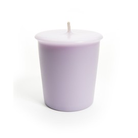 Pure English Lavender Soy Votive Candles - Scented with Essential & Natural Oils - 6 Purple Natural Votive Candle Refills - Flower & Floral Collection