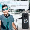 Wireless Lavalier Microphone ‑34dB Metal Lapel Mic for Insta360 ONE