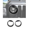 DSWSQ Birds Eyes Front Headlight Trim Cover Frame for 2018-2024