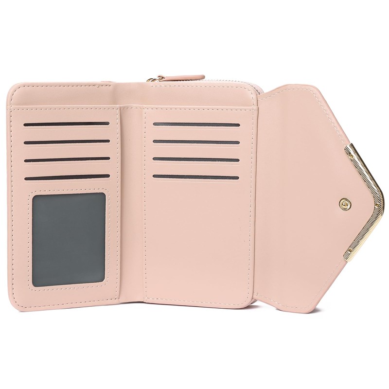 FALAN MULE Women's Small Purse RFID Protection Soft Leather Wallet