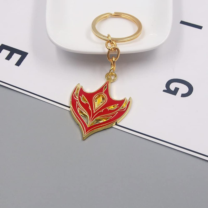 Sizuuenn Haragin Dadalya Evil Eye Mask Key Chain Cosplay Accessories