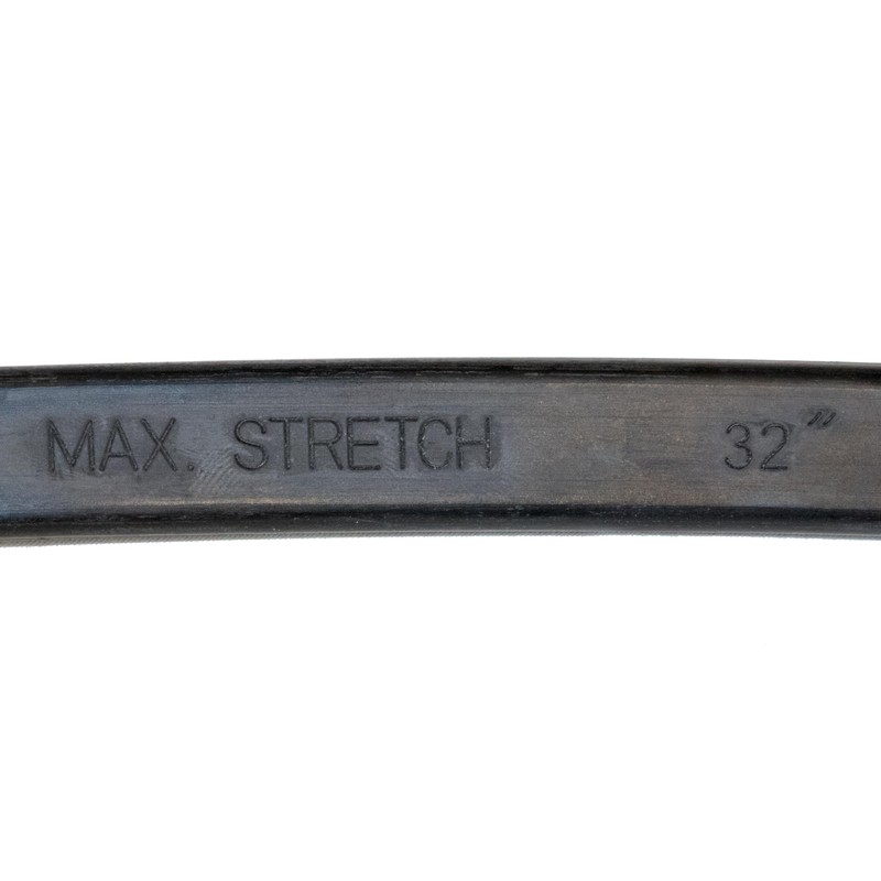 DKG STRAPS - 21" Black Rubber Bungee Cords Heavy Duty
